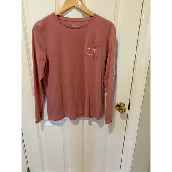 Vineyard Vines Tops - Vineyard Vines Pink Whale Tee, Medium